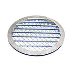 net galvaniseret med aluminimum rund 315mm jalousirist