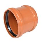 400mm skydemuffe pvc wavin