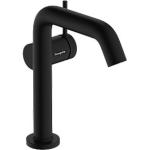 sort mat push-open med hv til tud 139mm håndvaskarmatur 1-grebs s tecturis hansgrohe