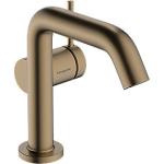 bronze børstet bv u hv til tud 130mm håndvaskarmatur 1-grebs s tecturis hansgrohe