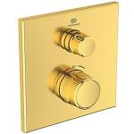 ekskl gold brushed kit-2 indbygning brusearmatur navigo ceratherm standard ideal