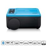 blue bluetooth og dvd-afspiller med lcd-projektor lenco