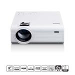 hvid 1080p-indhold hd full understtter oplsning hj med lcd-projektor lenco