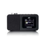 black function alarm dual and timer sleep display colour with clock alarm radio fm dab
