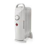 hvid indstilling heat 1 termostat justerbar finner 5 w 500 radiator olie mobil