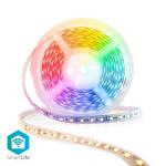 ios android lm 960 k 6500 - 2700 ip44 m 00 5 smd hvid varm rgb hvid cool wi-fi led-bånd smartlife nedis