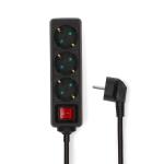 sort sluk tænd off-knap on indbygget 5mm 3g1 h05vv-f 45 vinkel kontakt hz 60 50 ac v 230 sidekontakter jordforbindelse slags a 16 w 3680 m 00 5 3-vejs 7 7 cee f type jord sidebens med stikprop socket udvidelse