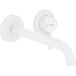 hvid mat indbygning til håndvaskarmatur 220mm one axor hansgrohe