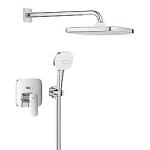 forkromet 250 tempesta med hndbruser inkl indbygningsbrusesystem cubeo grohe