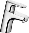 krom bundventil løft-op med m håndvaskarmatur 1-grebs ecos hansgrohe
