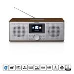 wood bluetooth og fm dab med internetradio smart