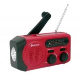 solcelleopladning og hndsving med radio fm scr-2010 denver