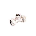 muffe med mm 0 2 x 16 x 2 1 tee kompressions alu