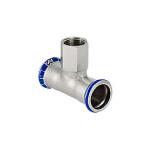 mm 90 88 - 4 -3 mm 90 88 t-stykke rustfri mapress geberit