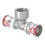 mm 25 x 4 3 x 25 afgrening p muffe med t-stykke plus s-press uponor