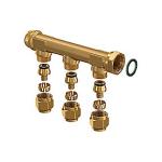 4 3 - mm 15 afgreninger 3 muffe fast med fordelerrør uponor