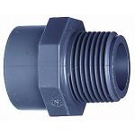 2 x mm 50 gevindnippel pvc