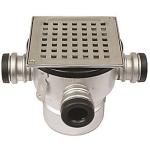 stl rustfrit fliser beton til sideindlb 3 og aflb mm 110 lodret med gulvaflb square cher bl