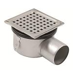 stl rustfrit fliser beton til aflb mm 75 vandret med gulvaflb square cher bl