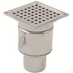 stl rustfrit fliser og beton udlb mm 75 lodret med gulvaflb square cher bl
