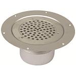 stl rustfrit vinyl til aflb mm 110 lodret med gulvaflb circle cher bl