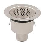 stl rustfrit vinyl til aflb mm 75 lodret med gulvaflb circle cher bl