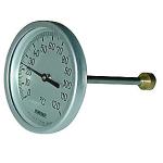 c 0-120 aluminium i frontring stl rustfrit mm 80x100 termometer tch eger r