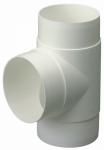 100mm rr easipipe f t-stykke plast