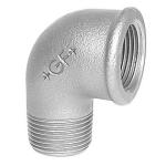 nippel muffe 90 vinkel galvaniseret 3