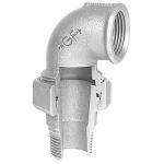 nippel muffe union vinkel galvaniseret 4 3