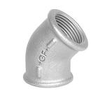 muffe muffe 45gr vinkel galvaniseret 1