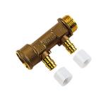 4 3 x mm 15 afgreninger 2 muffe fast med fordelerrr dr easy quick uponor