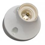 ip40 plast hvid - skr e27 til vgfatning