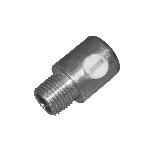 gevind udvendig 10mm klemmenippel messing