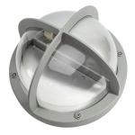 alu - ip44 halvskrm m e27 skotlampe mia