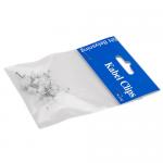pakke stk 25 - natur 20mm sm oval 2x4 tc kabelclips