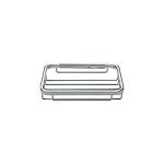 forkromet 130x100mm sbekurv