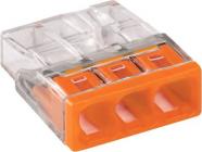 orange 5mm2 5-2 0 3x samlemuffe skruels wago