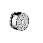krom roset rund med sidebruser axor hansgrohe
