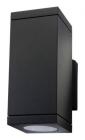gu10 sort led 2x3w ned op echo