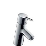 krom bundventil u 1-grebs håndvaskarmatur s talis hansgrohe