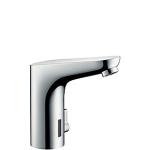 v 6 temperaturregulering med håndvaskarmatur elektronisk focus hansgrohe