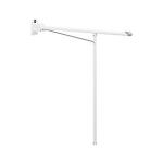 mm 850 brugshøjde 850mm totallængde opklappelig fastmonteret ben med toiletstøtte value pressalit