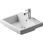 wondergliss med indbygning mm 550x465 håndvask vero duravit