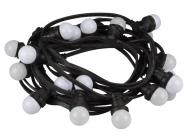 5m 11 prer led hvide varm 20 m lyskde party