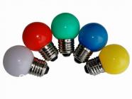hvid varm g45 1w 230vac - pre led e27