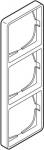 hvid modul 3 antibakteriel 50 ramme baseline fuga lk