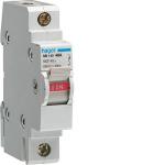 din-skinne 16a polet 2 afbryder hager