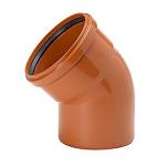 200mm 45 bjning pvc uponor
