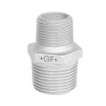 brystnippel galvaniseret 2 x 2 1 2